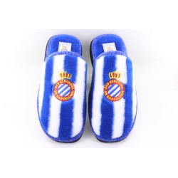 Zapatillas Casa RCD ESPANOL para Hombre y nino Equipo futbol Espanyol con Licencia Oficial Fabricadas por Puche